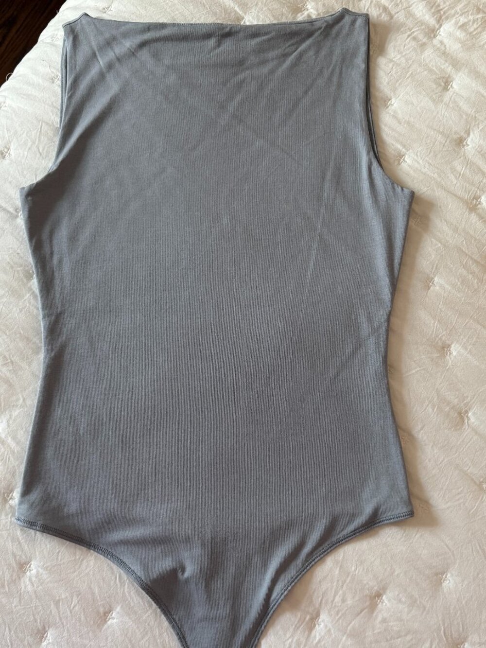 Abercrombie and Fitch Gray Bodysuit